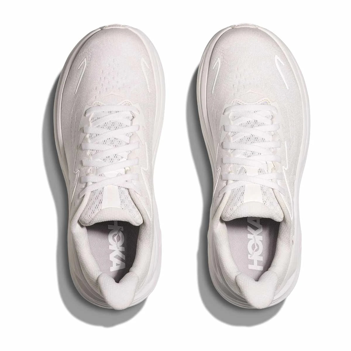 Women's - HOKA Clifton 10 - White/White