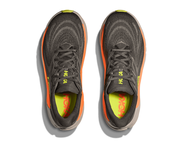 Men's - HOKA Arahi 8 - ASPHALT / GRAVEL