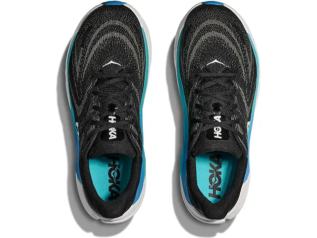 Men's - HOKA Arahi 8 - black / skyward blue
