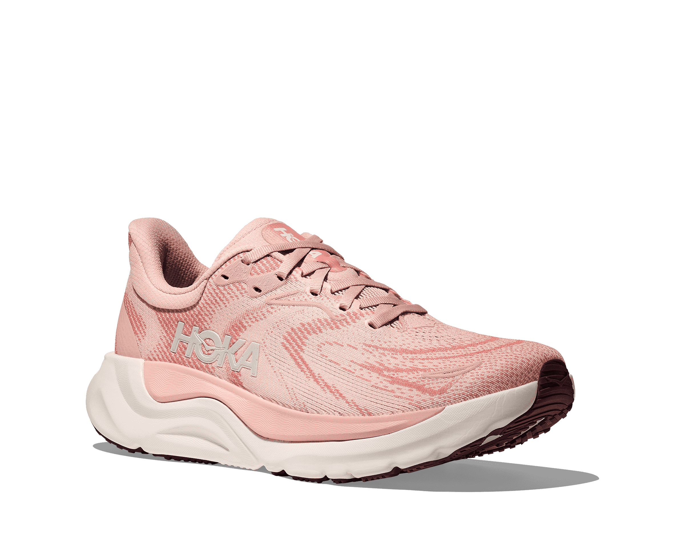 Women's - HOKA Arahi 8 - blush / rose latte