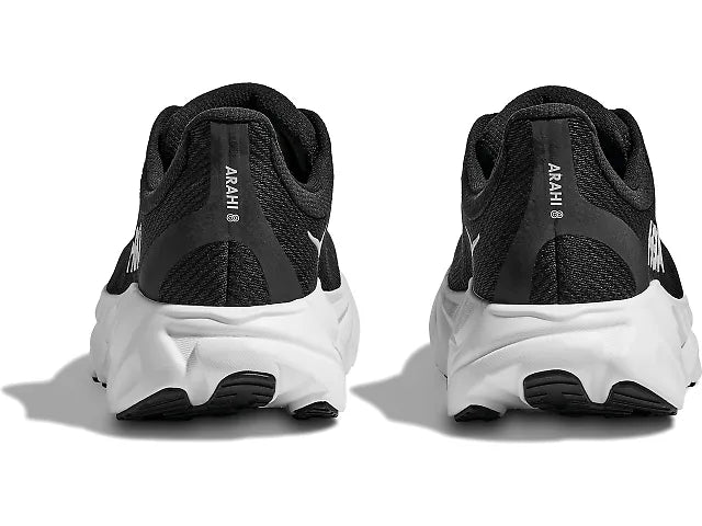 Women's - HOKA Arahi 8 - Black / White