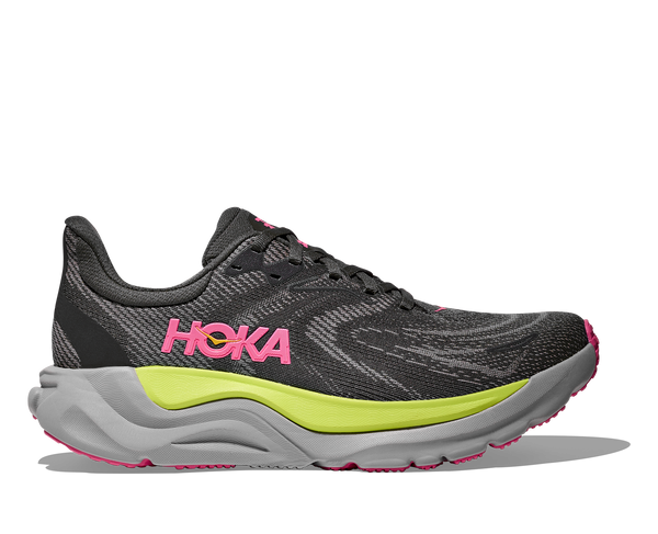 HOKA Women's Arahi 8 Charcoal Grey/Grey Skies