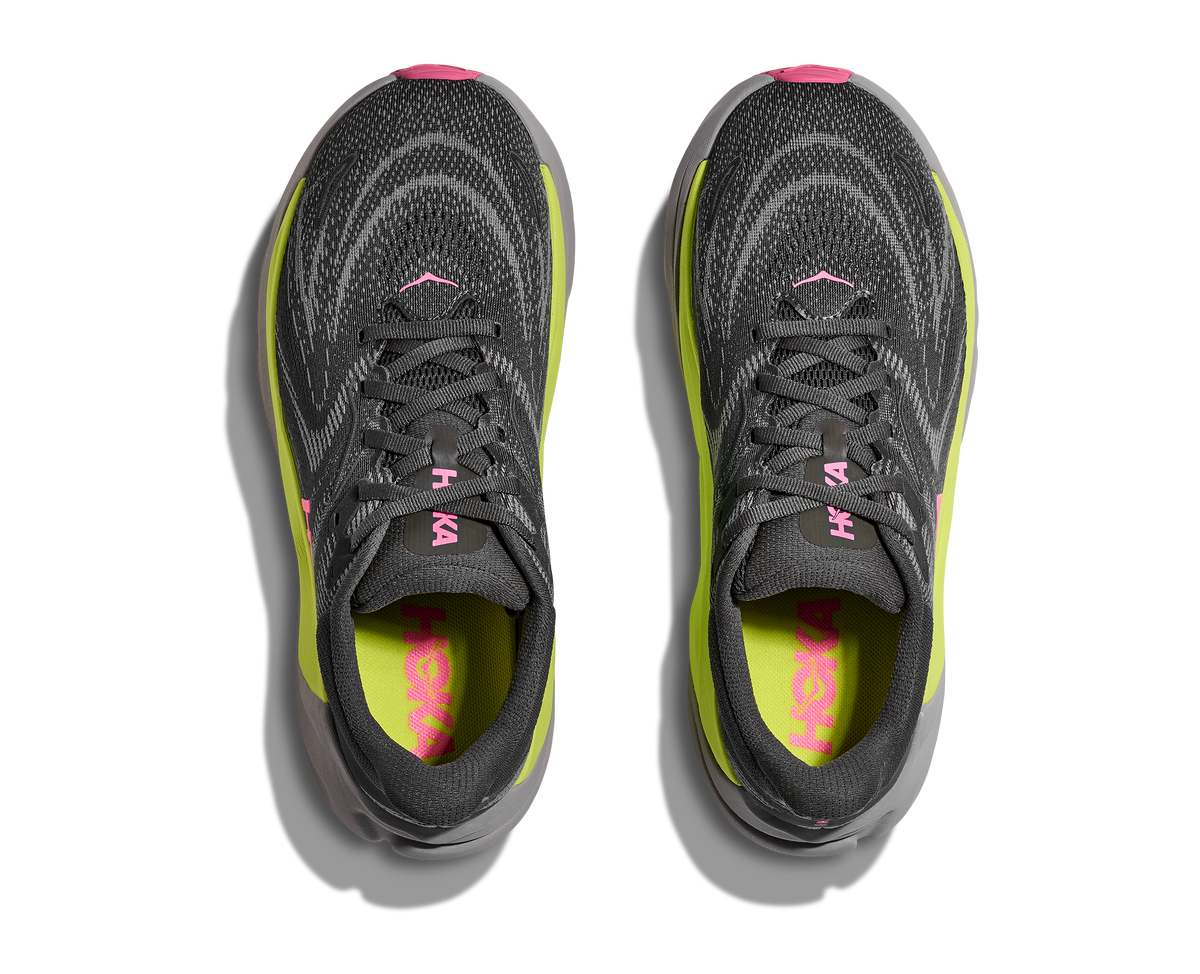 HOKA Women's Arahi 8 Charcoal Grey/Grey Skies