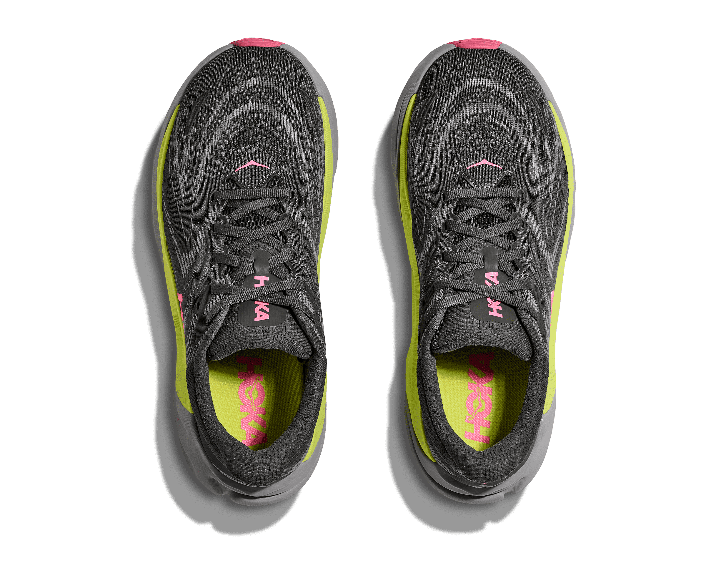 Women's - HOKA Arahi 8 - CHARCOAL GREY / GREY SKIES