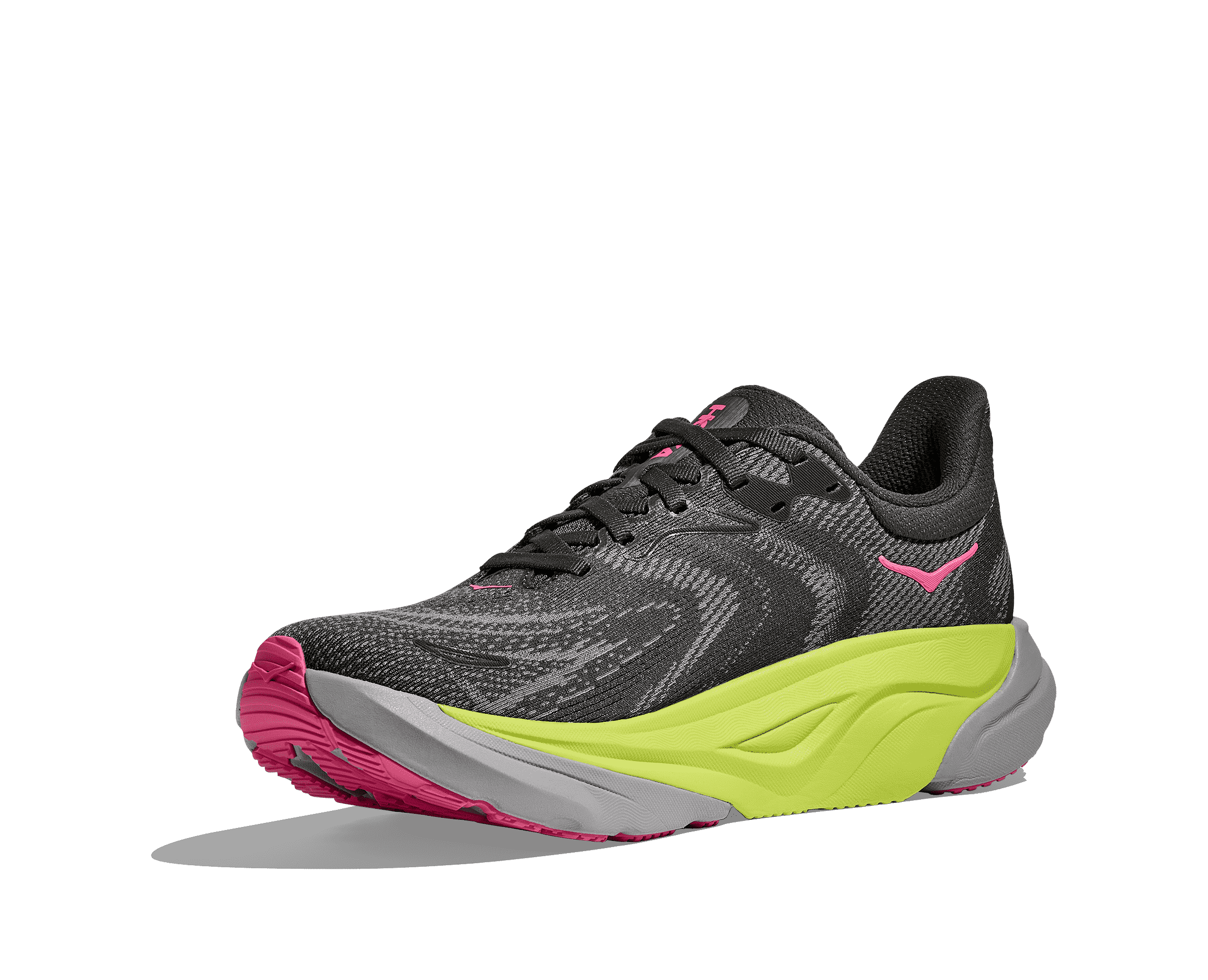 Women's - HOKA Arahi 8 - CHARCOAL GREY / GREY SKIES