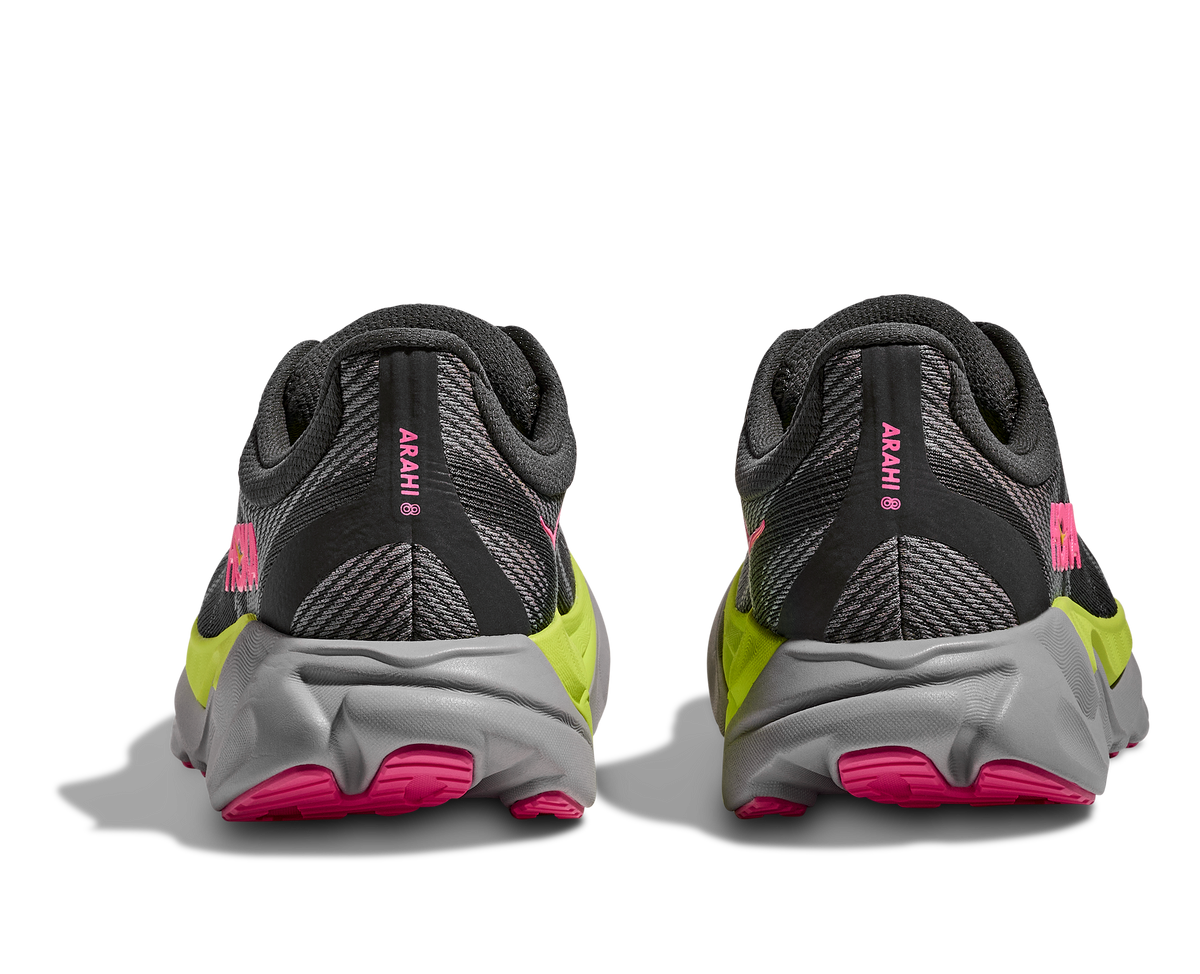 HOKA Women's Arahi 8 Charcoal Grey/Grey Skies