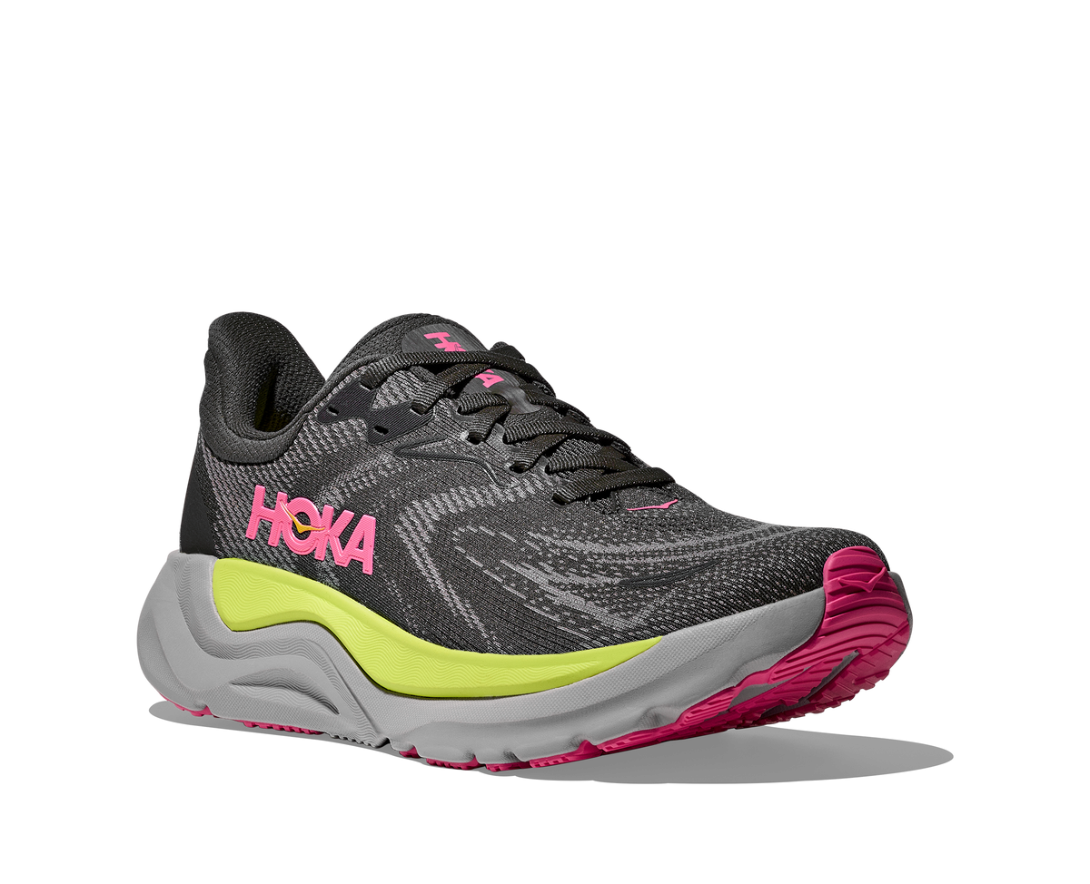 HOKA Women's Arahi 8 Charcoal Grey/Grey Skies