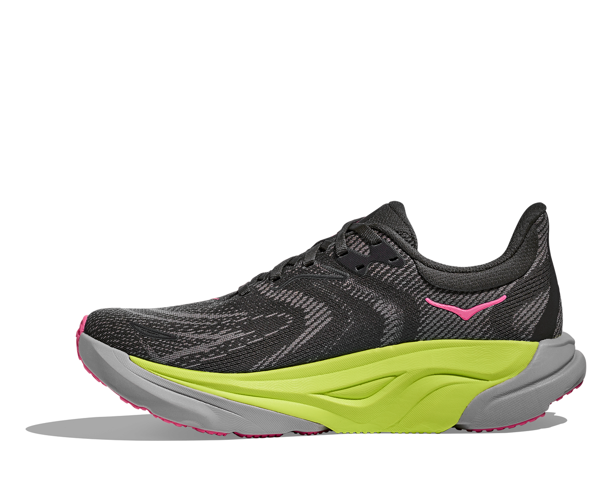 HOKA Women's Arahi 8 Charcoal Grey/Grey Skies