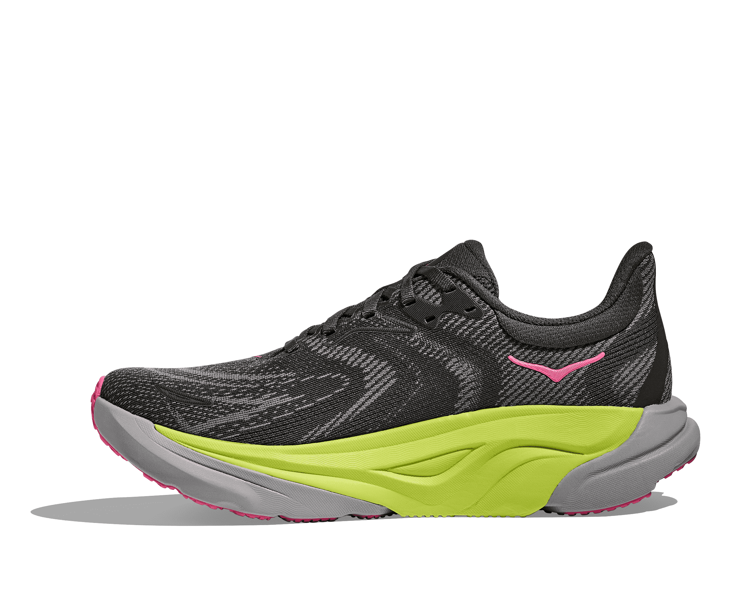 Women's - HOKA Arahi 8 - CHARCOAL GREY / GREY SKIES