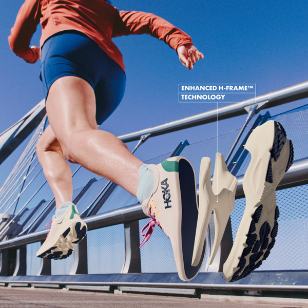 Women's - HOKA Arahi 8 - White/White