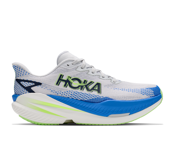 HOKA Men's Mach X 3 Cosmic Grey/Virtual Blue