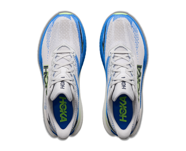 HOKA Men's Mach X 3 Cosmic Grey/Virtual Blue