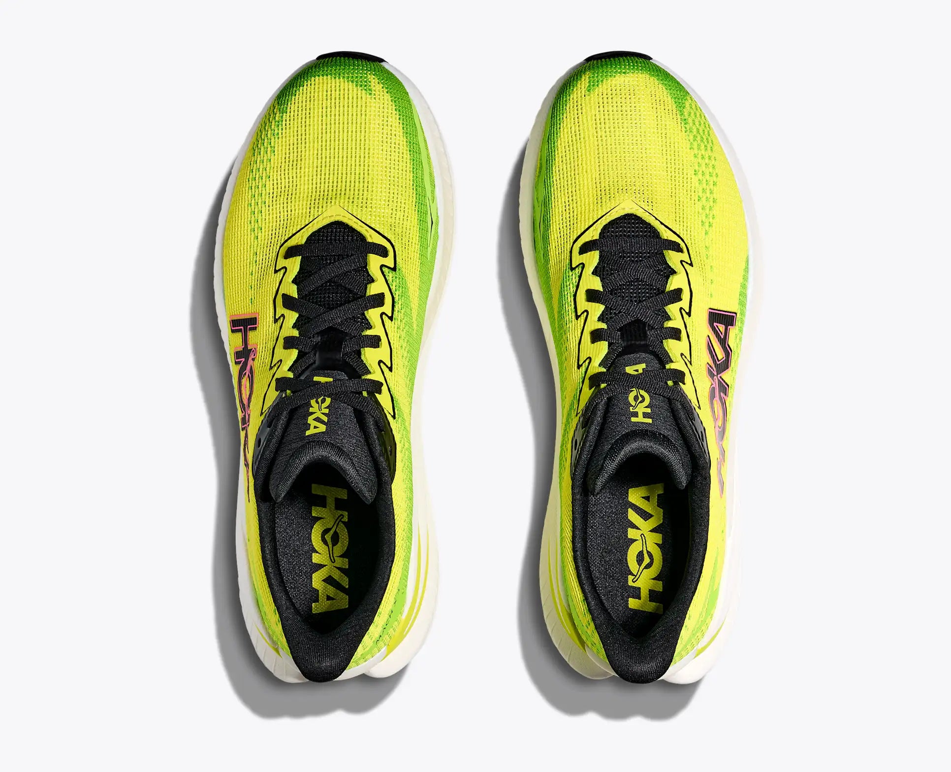 Men's - HOKA Mach X 3 - neon hoka citrus / neon lime