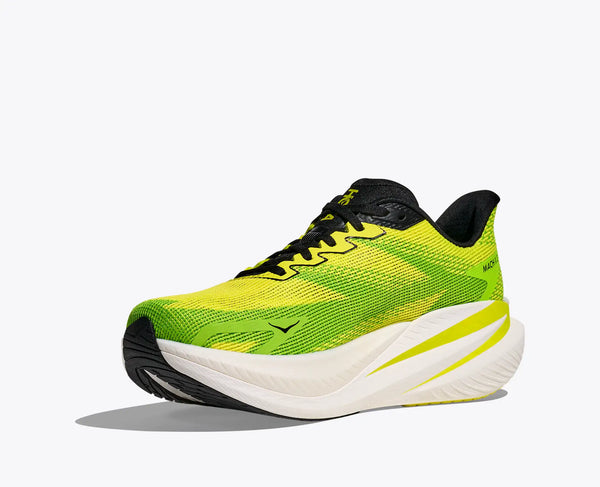 Men's - HOKA Mach X 3 - neon hoka citrus / neon lime