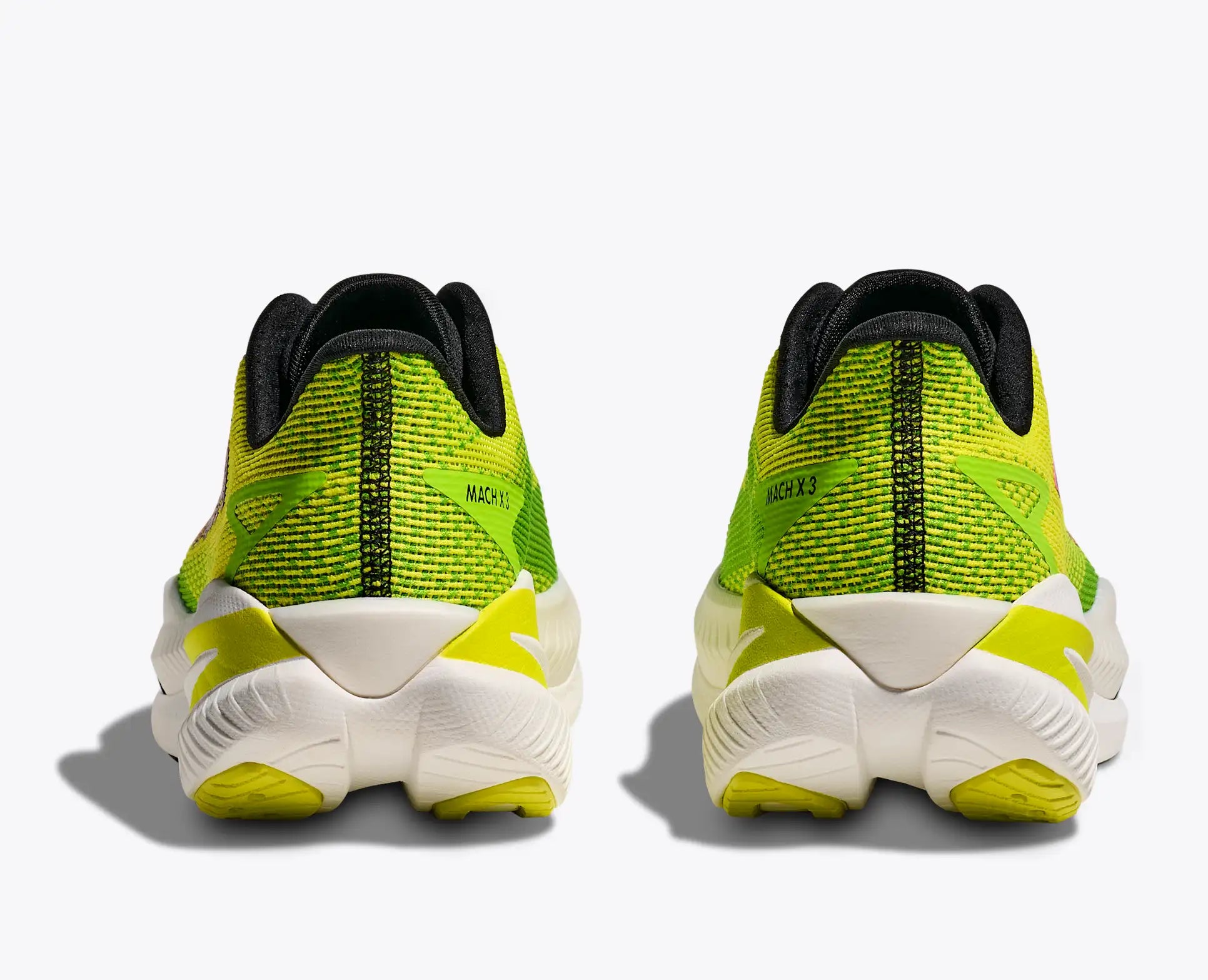 Men's - HOKA Mach X 3 - neon hoka citrus / neon lime
