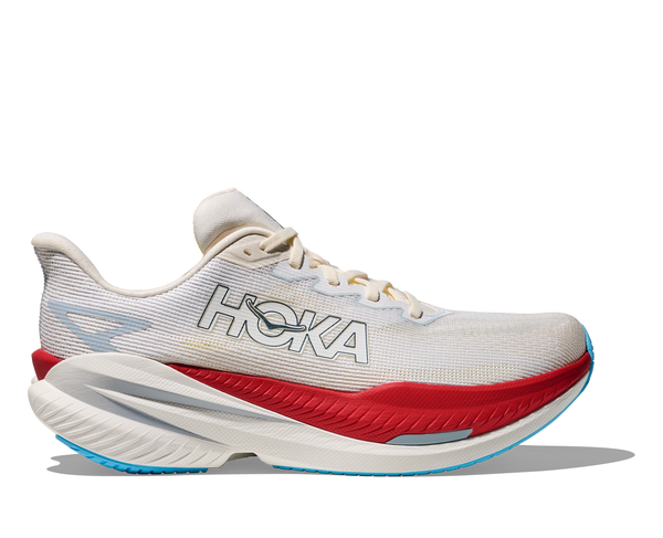 HOKA Men's Mach X 3 White/Alabaster