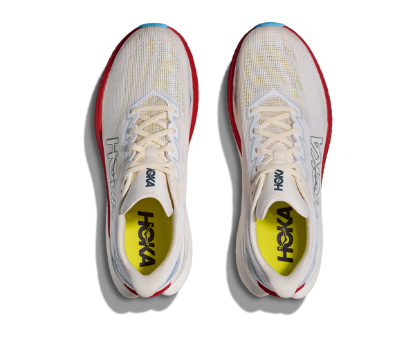 HOKA Men's Mach X 3 White/Alabaster