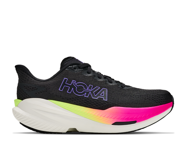 HOKA Women's Mach X 3 Black/Neon Nebula