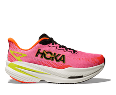 Women's - HOKA Mach X 3 - neon rose / neon tangerine