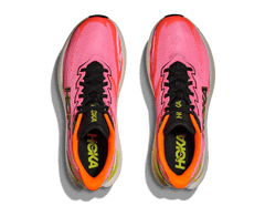 Women's - HOKA Mach X 3 - neon rose / neon tangerine