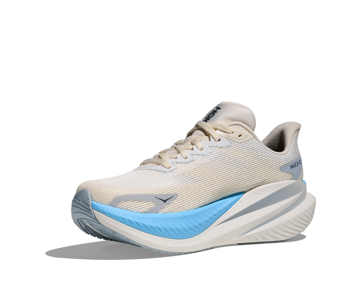 HOKA Women's Mach X 3 White/Alabaster