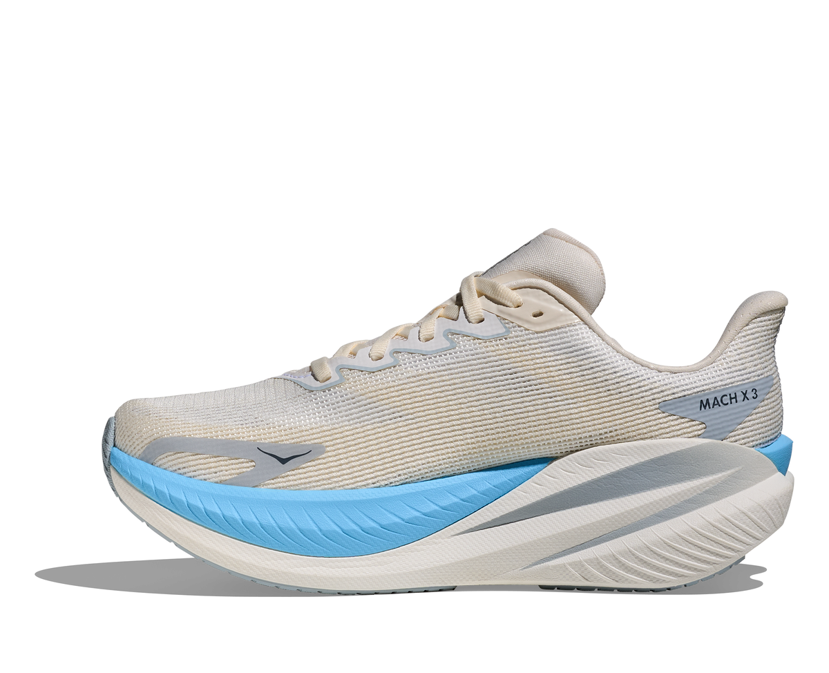 HOKA Women's Mach X 3 White/Alabaster