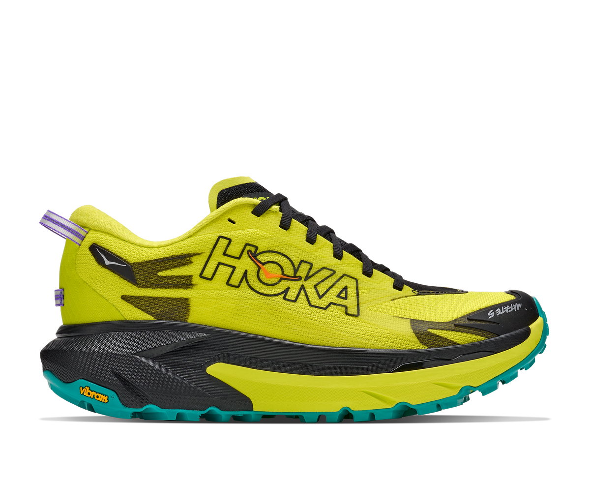 HOKA Men's Mafate 5 Black/HOKA Citrus