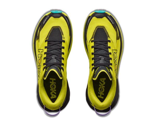 HOKA Men's Mafate 5 Black/HOKA Citrus