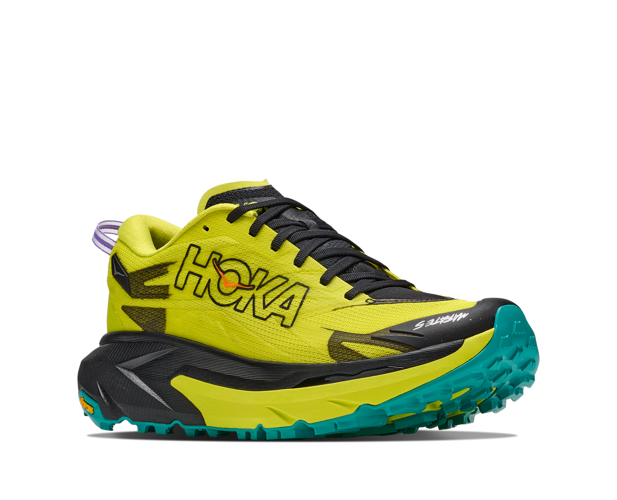 HOKA Men's Mafate 5 Black/HOKA Citrus
