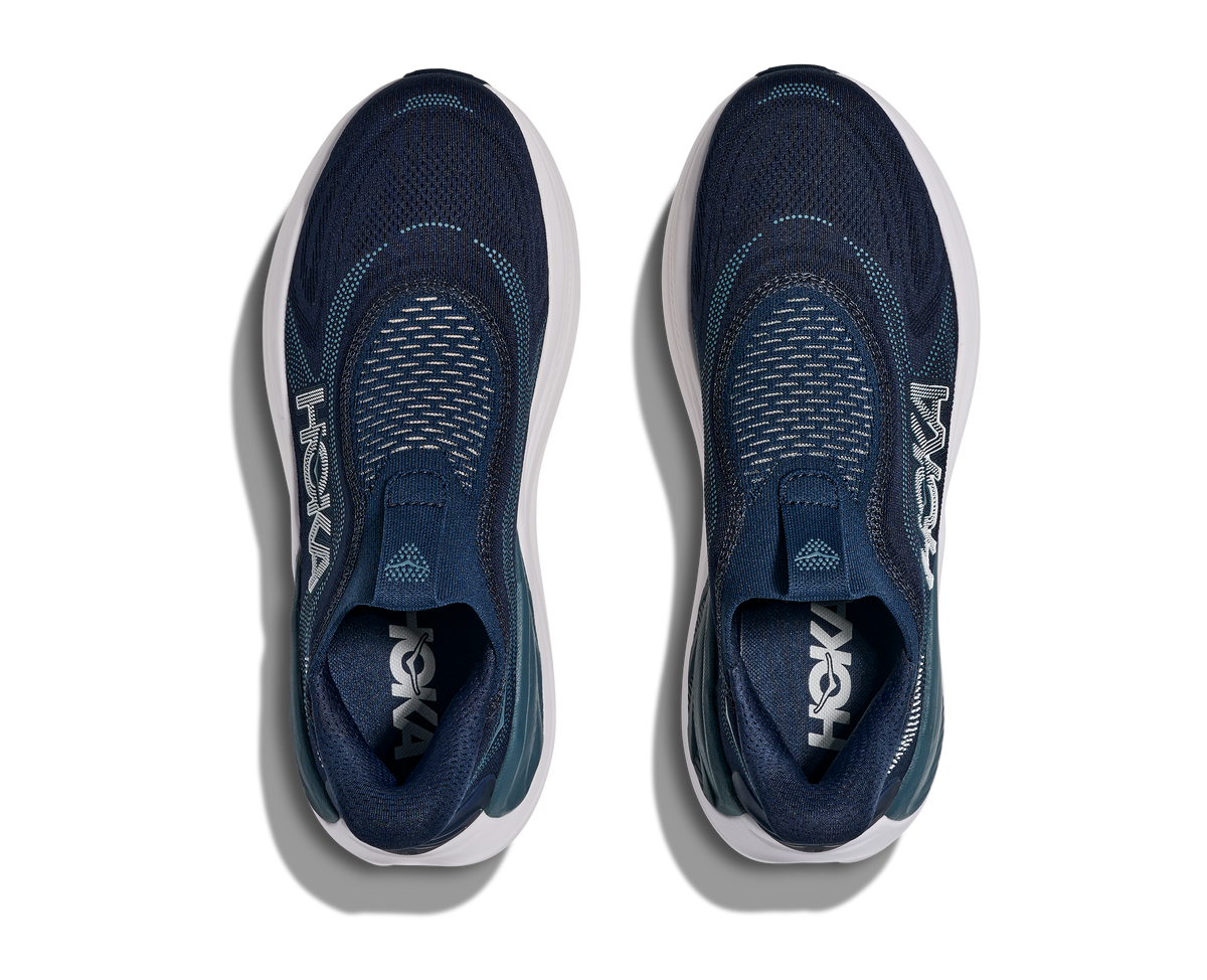 Men's - HOKA Skyward Laceless - Varsity Navy/White