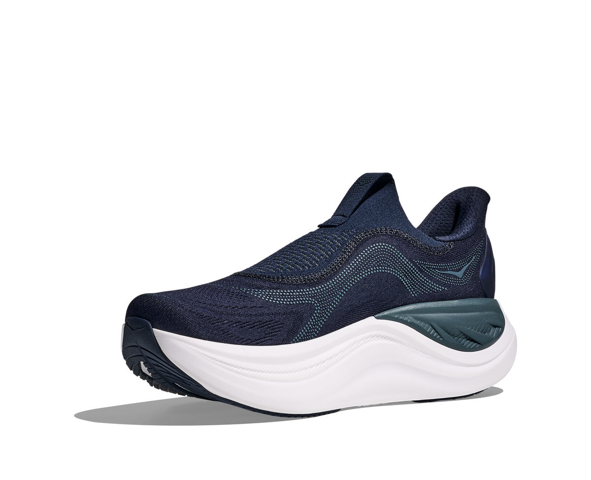 Men's - HOKA Skyward Laceless - Varsity Navy/White