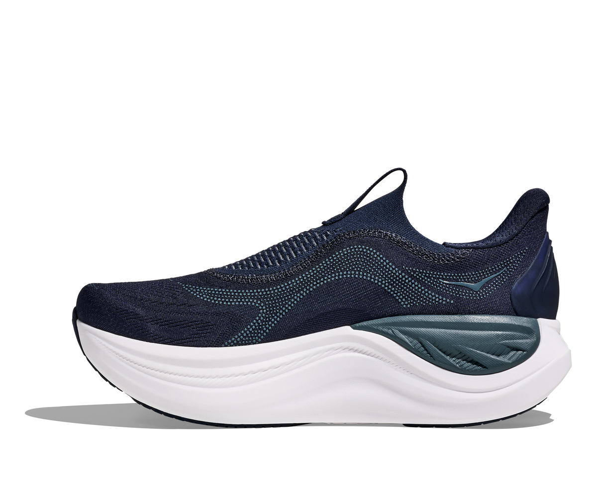 Men's - HOKA Skyward Laceless - Varsity Navy/White