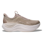 HOKA Women's Skyward Laceless Putty/White