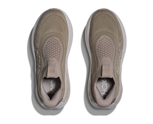 HOKA Women's Skyward Laceless Putty/White