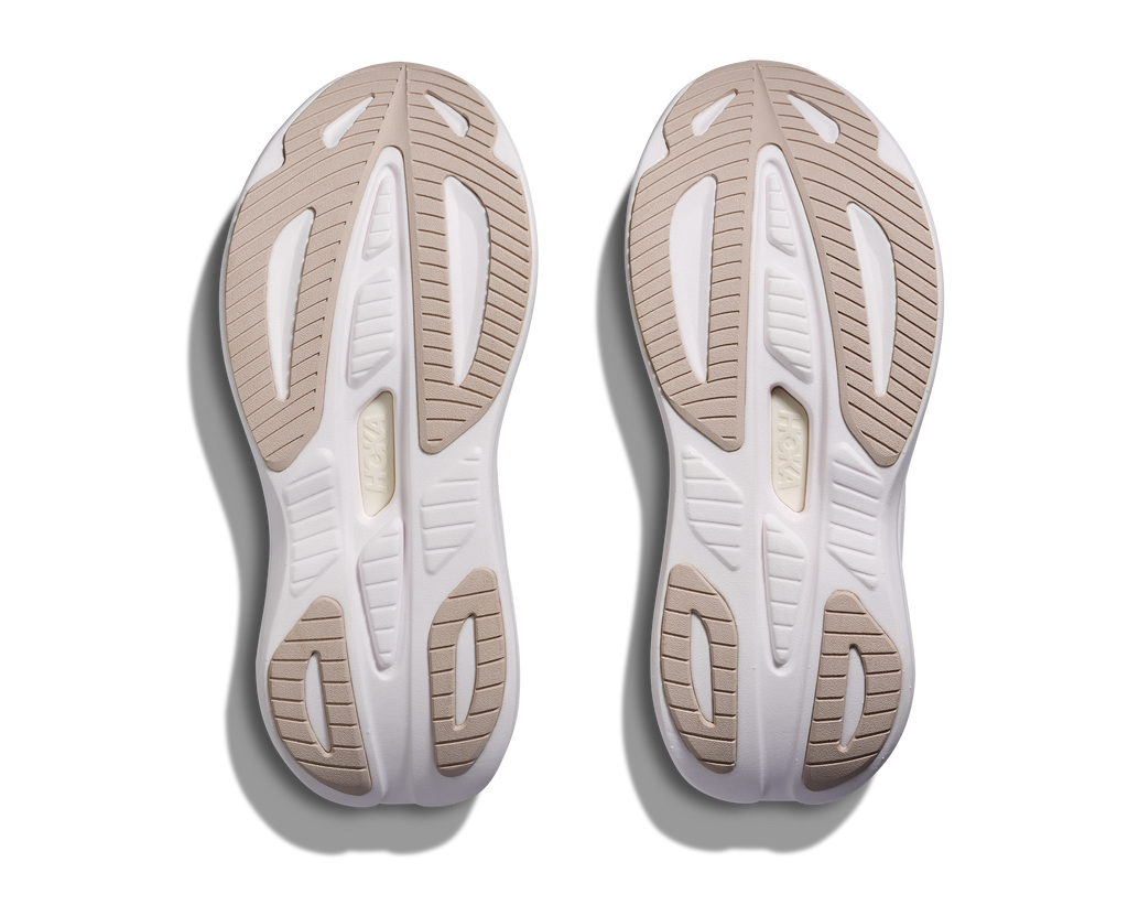 HOKA Women's Skyward Laceless Putty/White