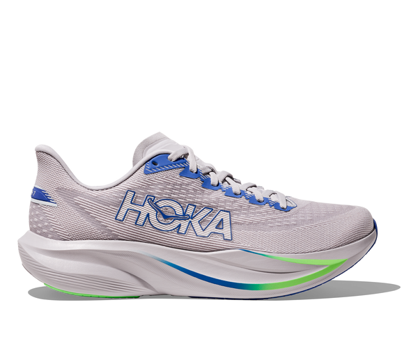 HOKA Men's Mach 7 Ash Grey/Cobalt Blue