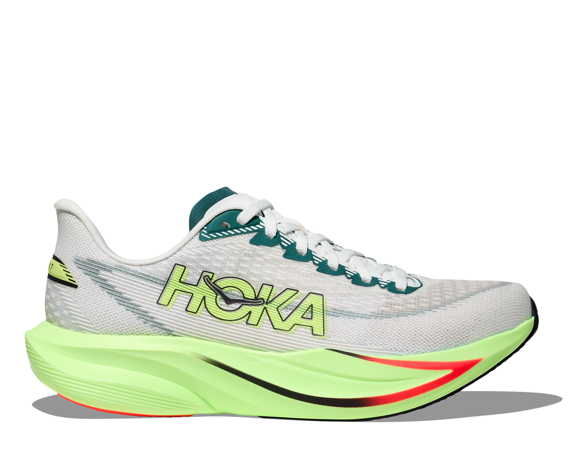HOKA Men's Mach 7 Frost/Neon Yuzu
