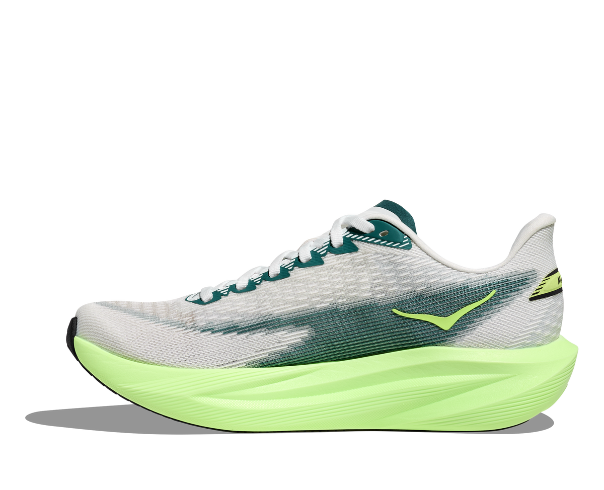 HOKA Men's Mach 7 Frost/Neon Yuzu
