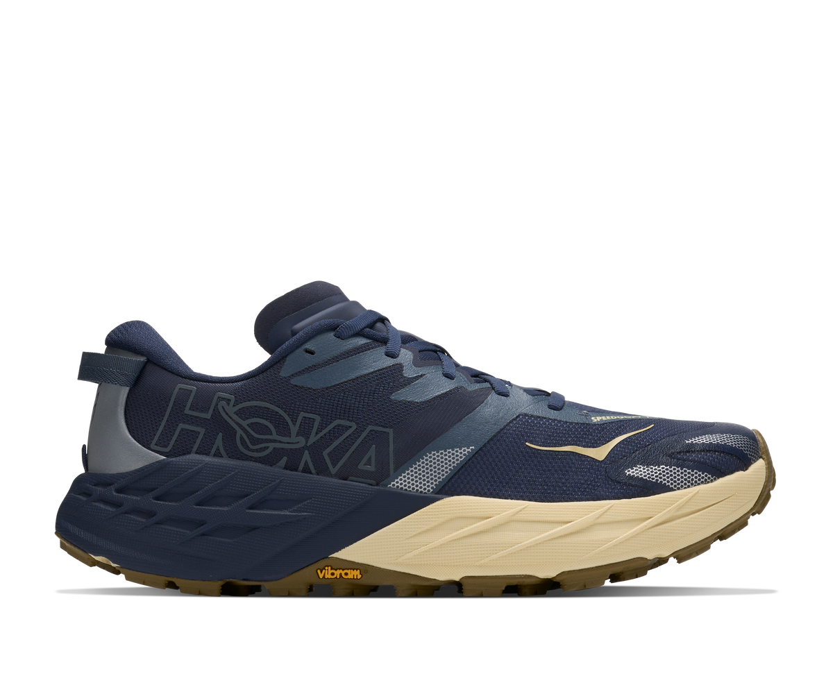 HOKA Men's Speedgoat 7 Varsity Navy/Barley Flour