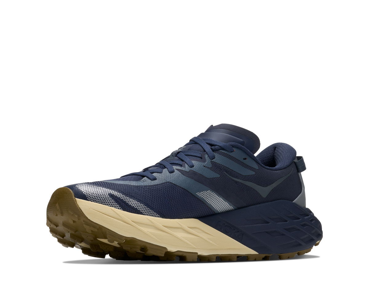 HOKA Men's Speedgoat 7 Varsity Navy/Barley Flour