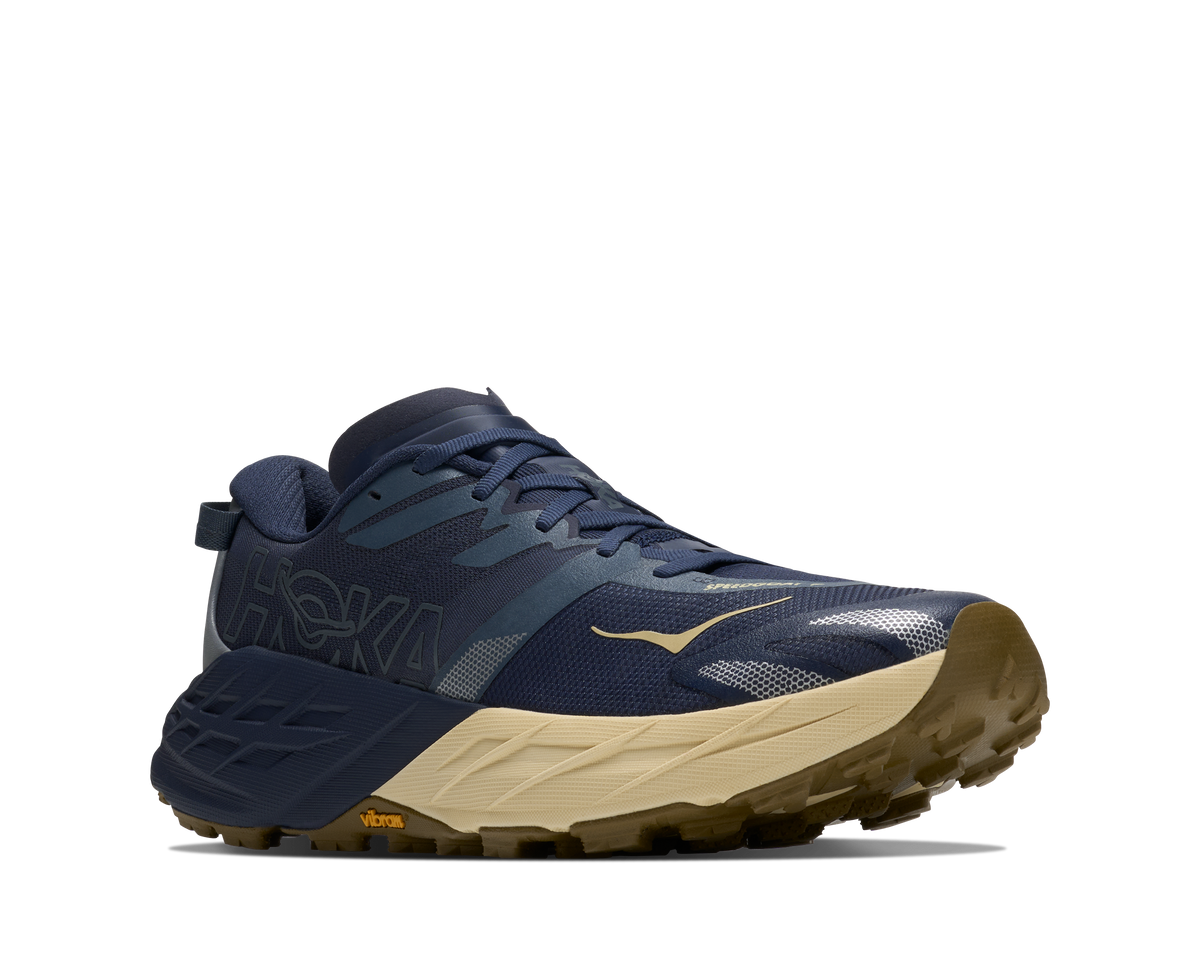 HOKA Men's Speedgoat 7 Varsity Navy/Barley Flour