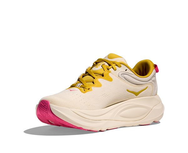 HOKA Women's Gaviota 6 Birch/Yellow Gold