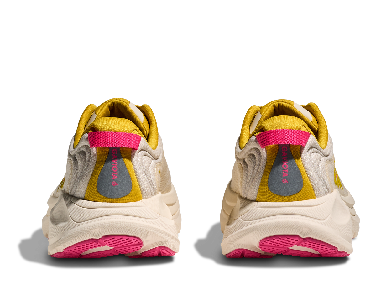 HOKA Women's Gaviota 6 Birch/Yellow Gold