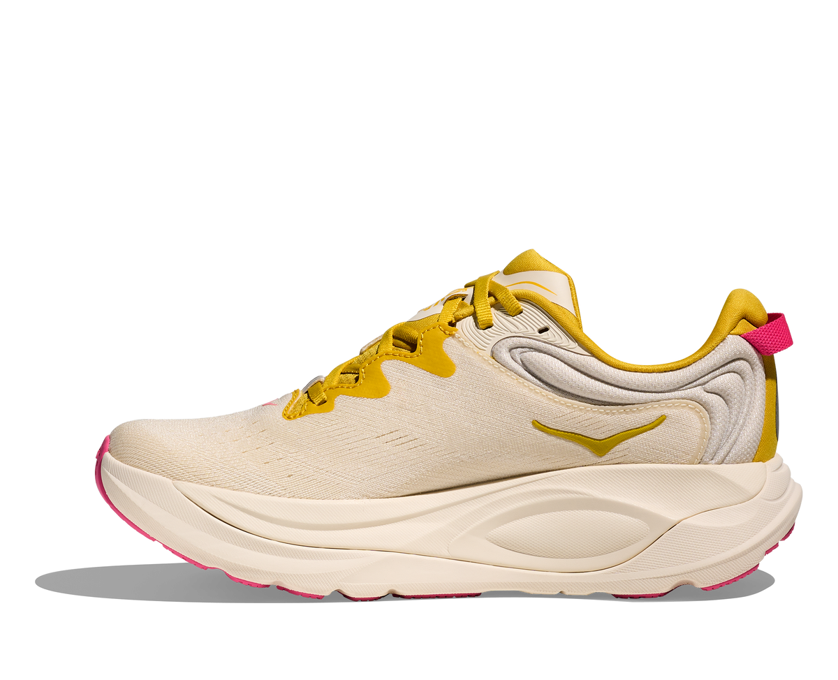HOKA Women's Gaviota 6 Birch/Yellow Gold