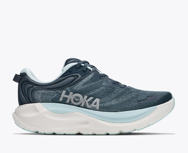 Women's - HOKA Gaviota 6 - faded navy / glimmering blue