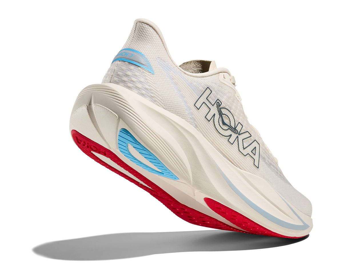 HOKA Women's Mach 7 Alabaster/Soaring Blue
