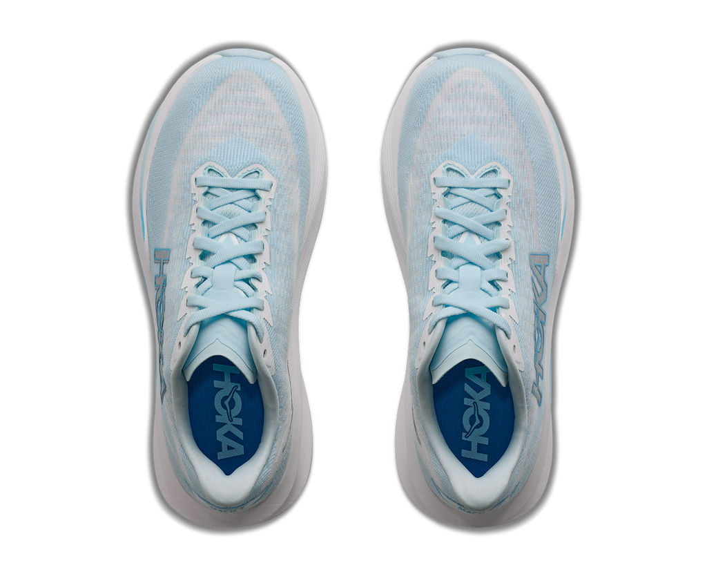 HOKA Women's Mach 7 Glimmering Blue/Frost