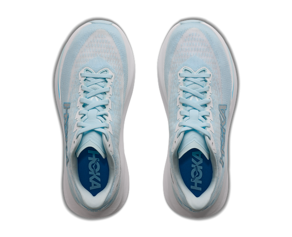 HOKA Women's Mach 7 Glimmering Blue/Frost