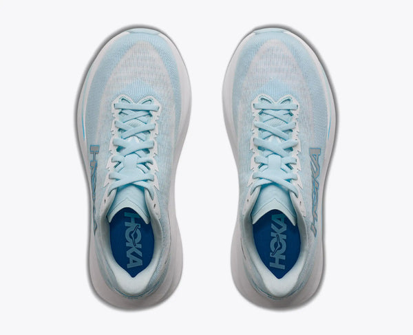 Women's - HOKA Mach 7 - glimmering blue / frost
