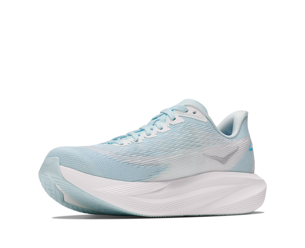 HOKA Women's Mach 7 Glimmering Blue/Frost